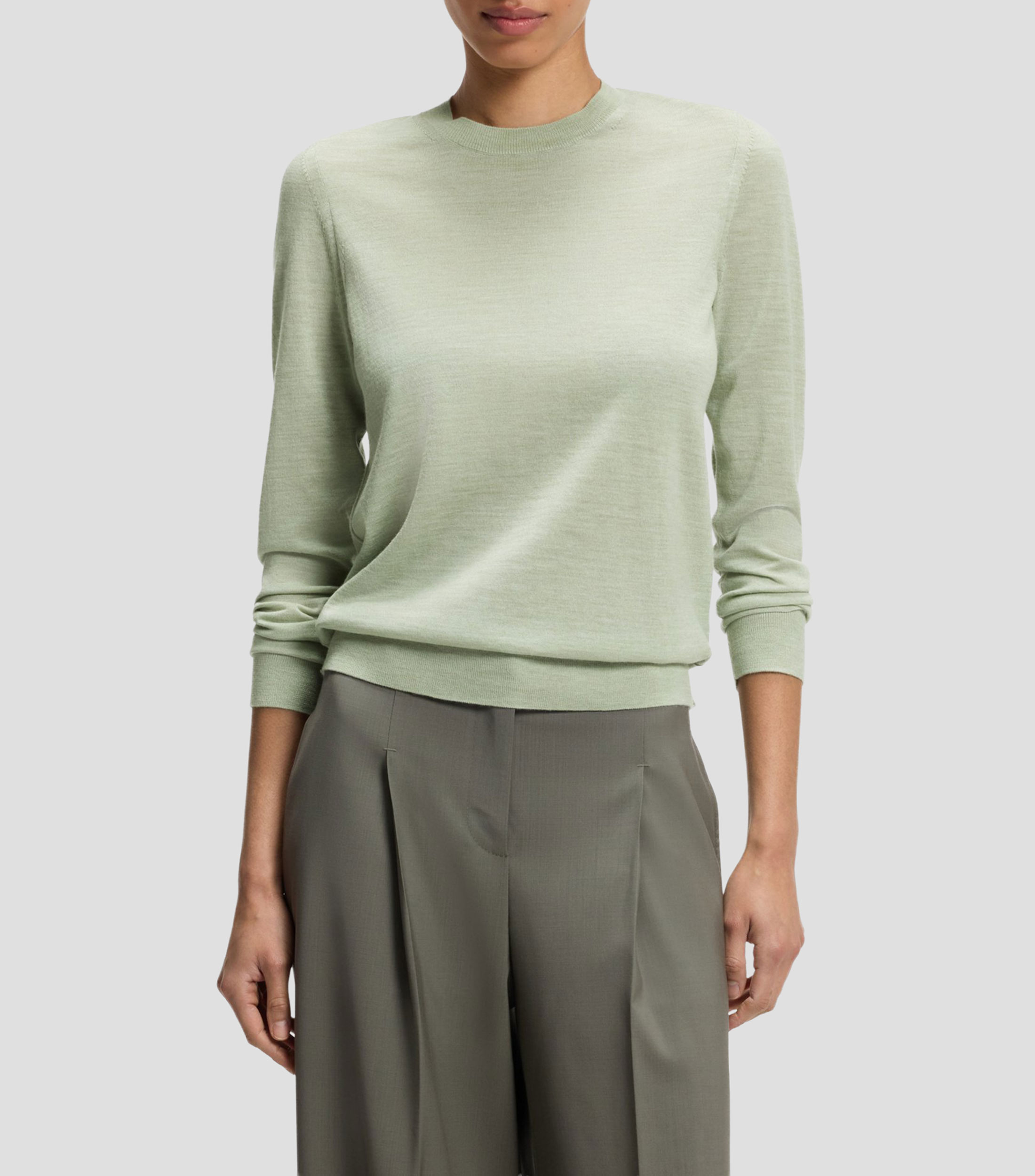 Suéter cuello redondo Mujer